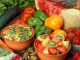 Fresh cut fruits and vegetables @ Public Domain Images