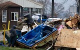 Residents clean up after flooding in Missouri - Andrea Booher