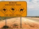 Australia animal warning sign - Hossen 27