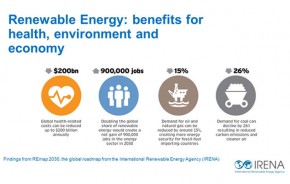 Renewable energy benefits - IRENA