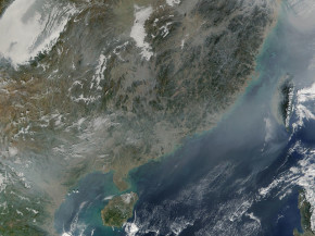 Pollution over China and Vietnam - NASA