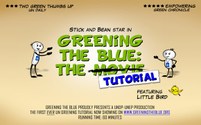 Greening the blue movie poster