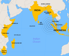 2004 Indian Ocean earthquake affected countries - Wikimedia Commons