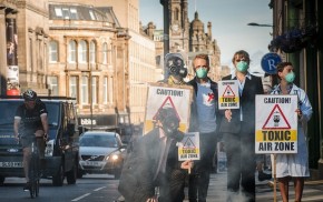Protesting Air Pollution - Friends of the Earth Scotland