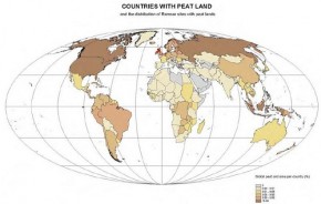 Countries with peat land - Wetland International - Wikimedia Commons