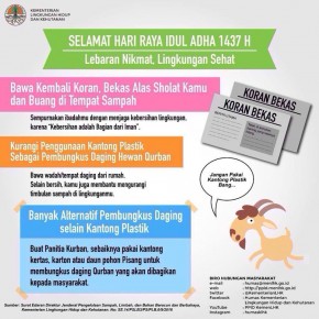 Lebaran Nikmat Lingkungan Sehat