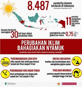 Perubahan Iklim Bahagiakan Nyamuk